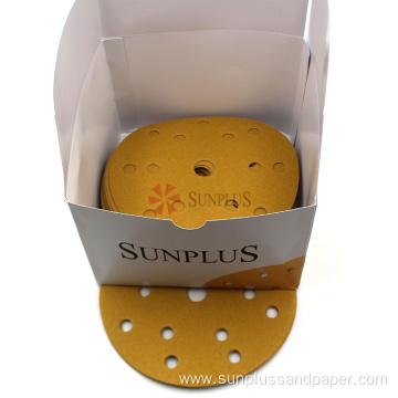 Sunplus Automotive Yellow Gold Paper Sanding Sheet